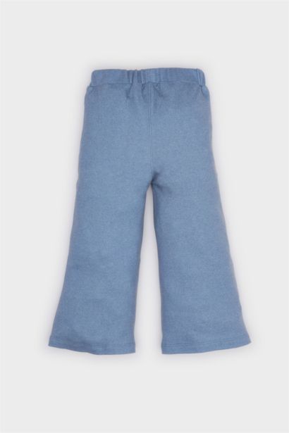 Baby Girl Wide Leg Jean Looking Trousers