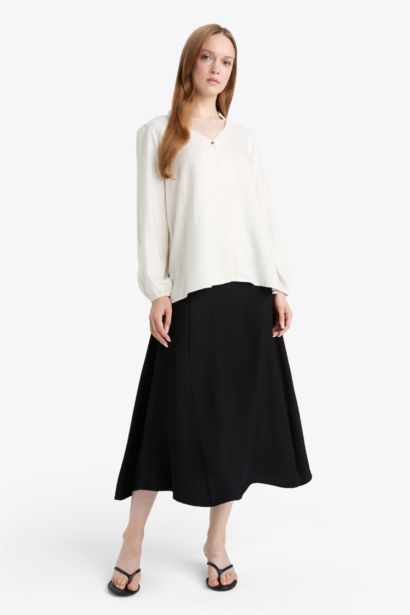 A Cut Skirt