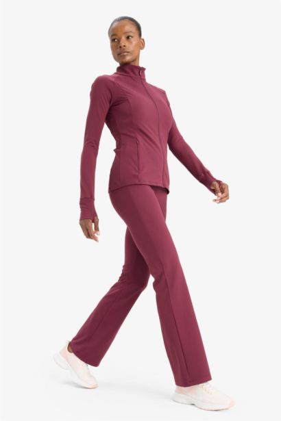 DeFactoFit Flare Wide Leg Trousers