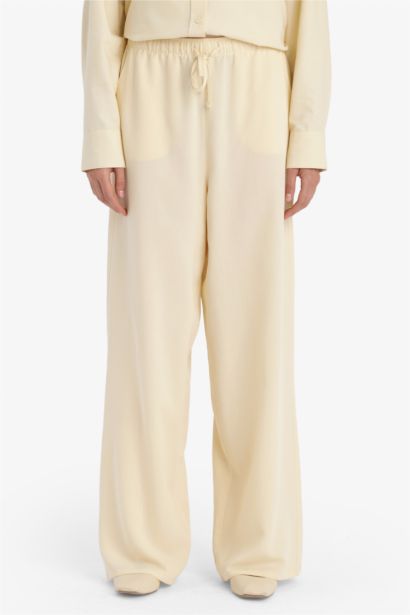 High Waist Wide Leg Trousers