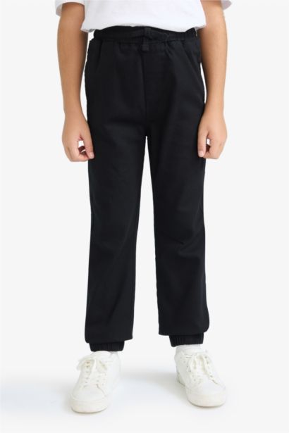 Boy Gabardine Jogger Pants