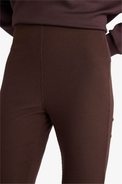 DeFactoFit Flare Fit High Waist Regular Leg Sweatpants