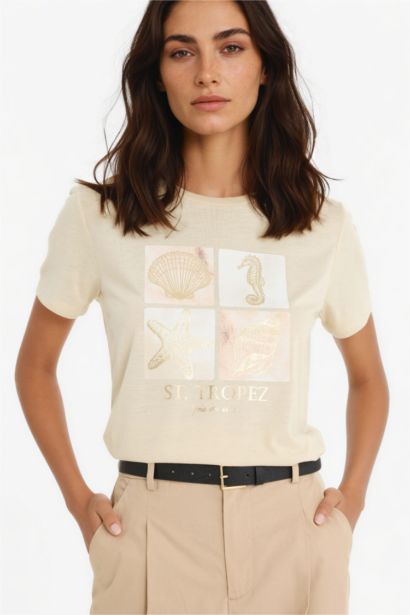 Regular Fıt Kısa Kollu Tişört