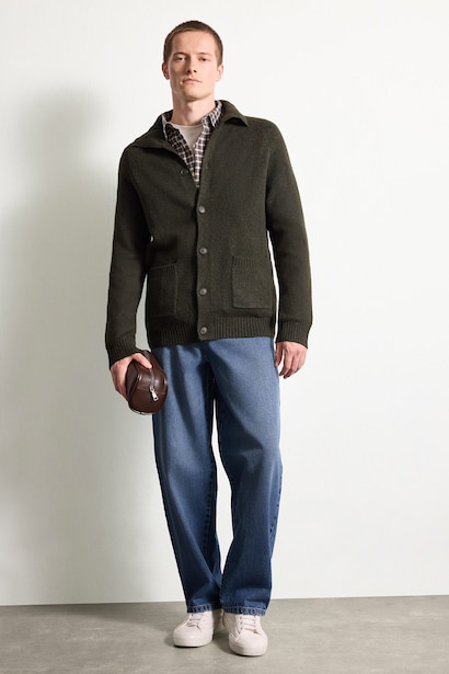 Standard Fit Knitwear Cardigan
