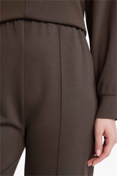 بنطلون سويت بانتس قصة عادية وخصر مطاطي