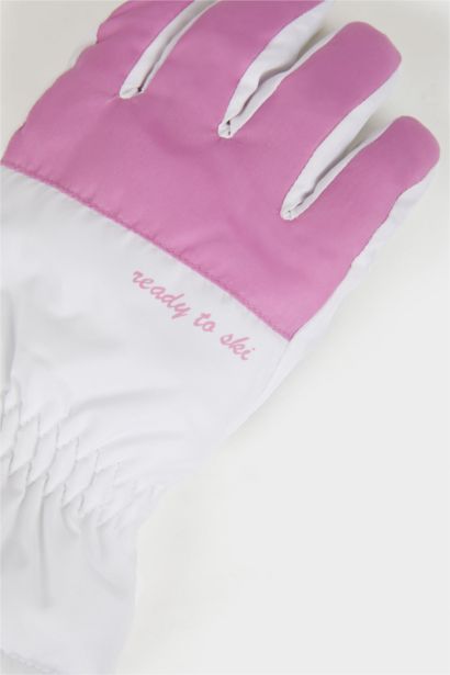 Girl Color Block Gloves