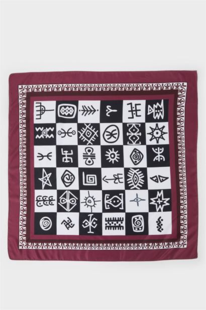 Kadın Göbeklitepe Temalı Fular