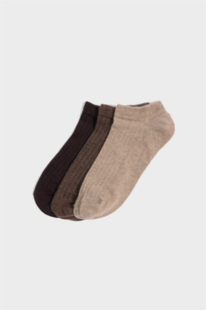 Lot de 3 paires de Chaussettes courtes en coton pour homme