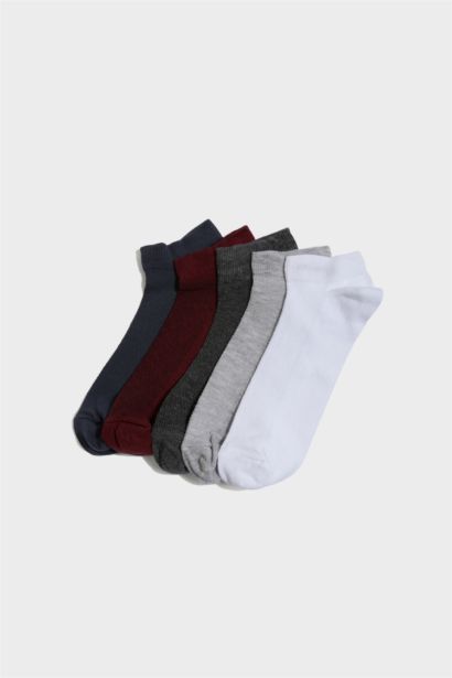 Lot de 5 paires de Chaussettes courtes en coton pour homme