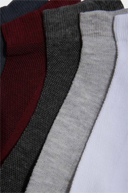 Lot de 5 paires de Chaussettes courtes en coton pour homme