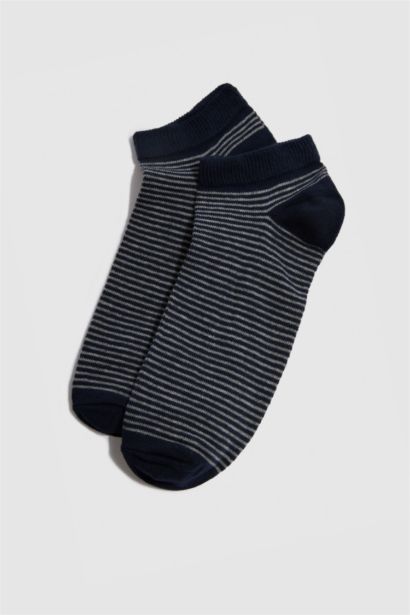 Man 5 Piece Cotton Short Socks