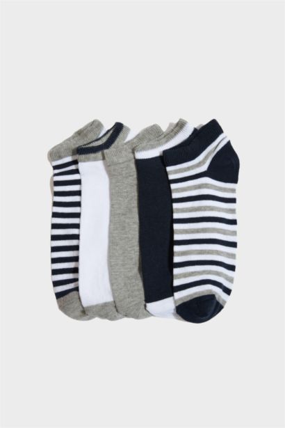 Lot de 5 Chaussettes courtes en coton pour homme