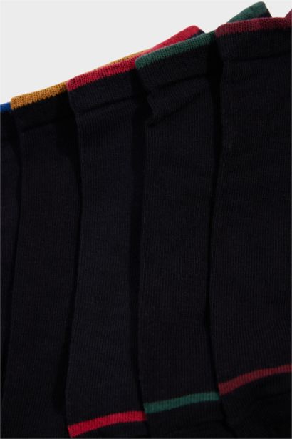 Lot de 5 paires de Chaussettes courtes en coton pour homme