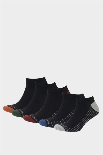 Lot de 5 paires de Chaussettes courtes en coton pour homme
