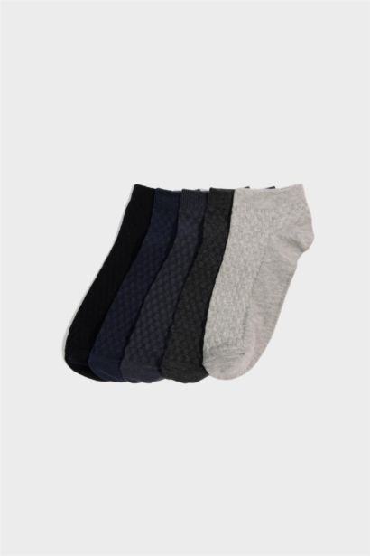 Lot de 5 paires de Chaussettes courtes en coton pour homme