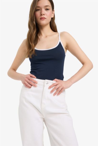 Slim Fit V-Neck Tank Top