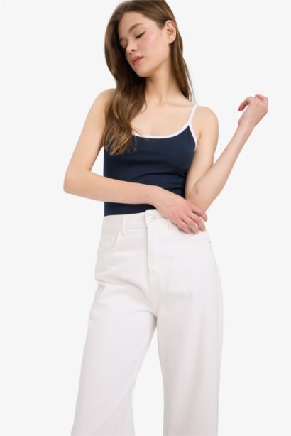 Slim Fit V-Neck Tank Top