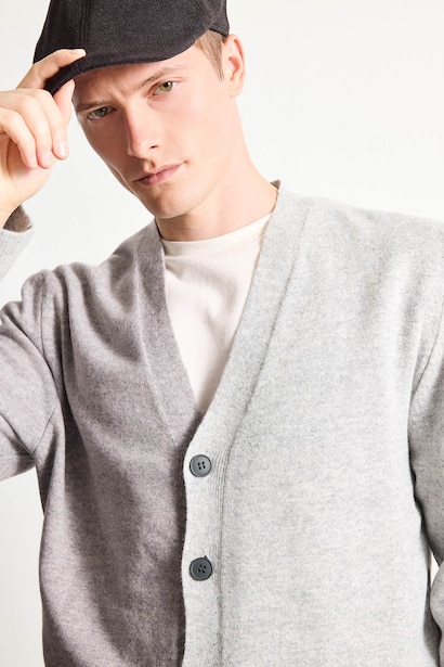 Relax Fit Knitwear Cardigan