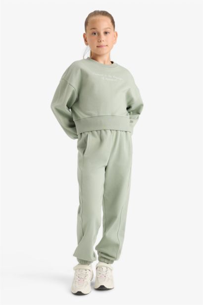 Ensemble Sweat et Jogging basiques pour fille