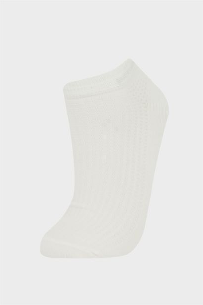 Lot de 5 paires de Chaussettes courtes en coton pour femme