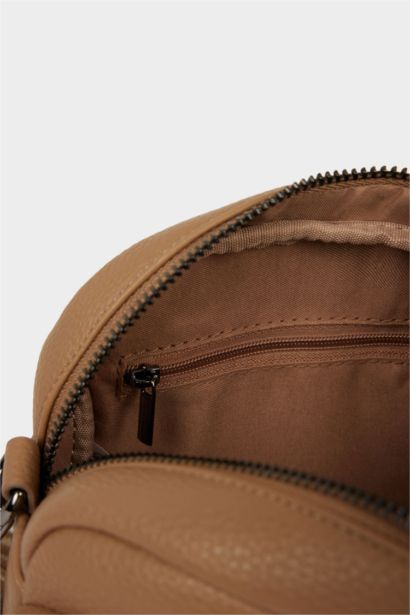 Suni Deri Çapraz Çanta