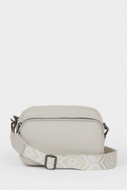 Suni Deri Çapraz Çanta