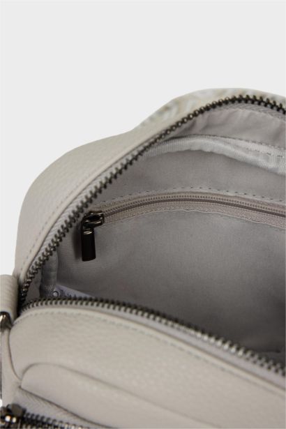 Suni Deri Çapraz Çanta