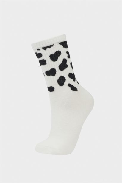 Lot de 3 Chaussettes longues en coton pour femme