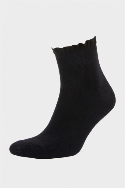 جوارب قطن نسائية قصيرة - قطعتين