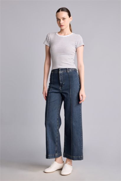 Culotte Fit Jeans