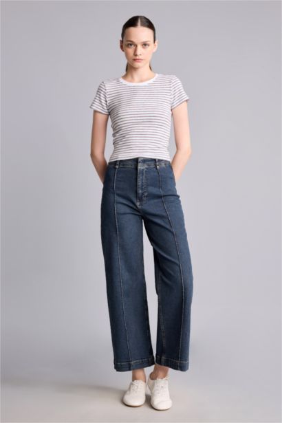 Culotte Fit Jeans