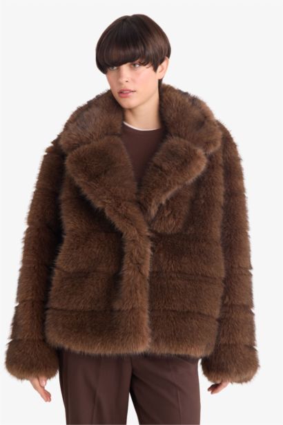 Regular Fit Suni Kürk