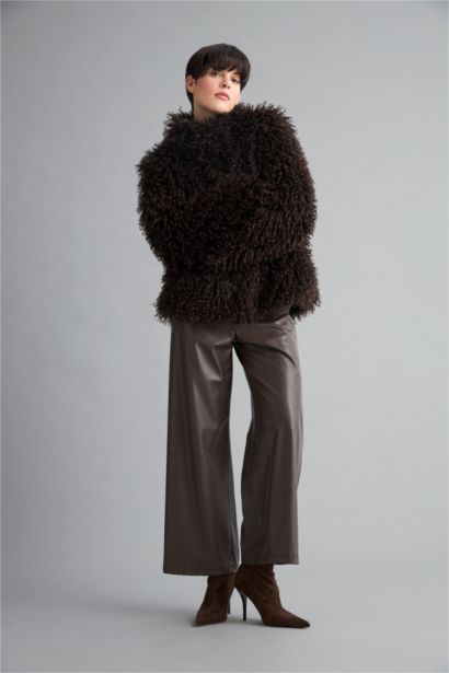 Regular Fit Suni Kürk 