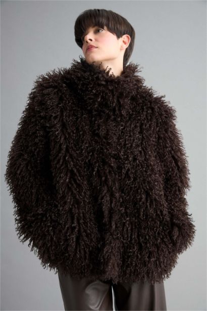 Regular Fit Suni Kürk 