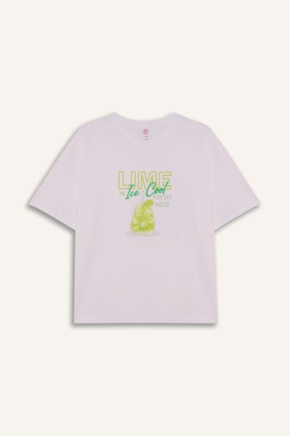 سيت بجامة قصة عادية شورت وتيشيرت - قطعتين