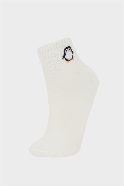 شرابات حريمي قصيرة قطن - 3 قطع