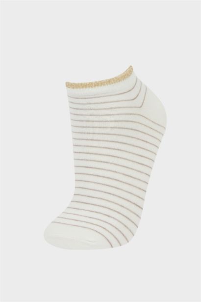Lot de 5 paires de Chaussettes courtes en coton pour femme