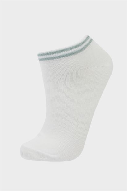 Lot de 5 paires de Chaussettes courtes en coton pour femme