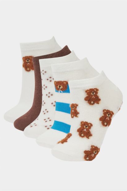 5 Piece Cotton Short Socks