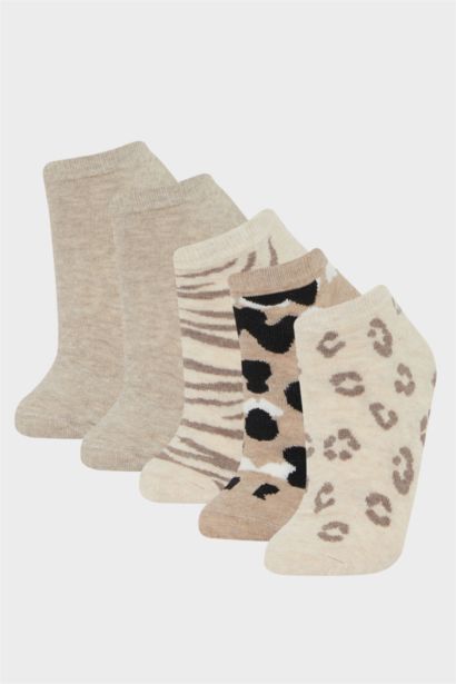 5 Piece Cotton Short Socks