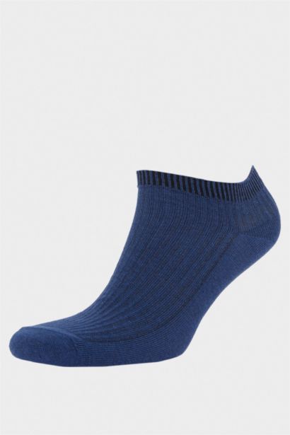 7'li Pamuklu Patik Çorap