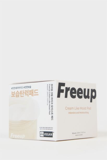 Free Up Cream Like Moist Pad 210ml – Yoğun Nemlendirici ve Rahatlatıcı Pamuk Ped