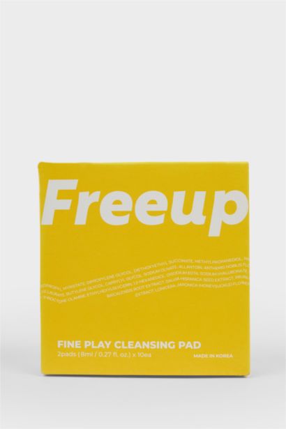Free Up Fine Play Cleansing Pad 10'lu Kit 8ml – Hassas Temizleyici & Arındırıcı Tekli Pamuk Pedler