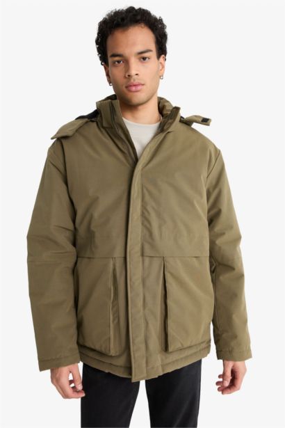 قمصلة نفخ مقاوم للماء سليم فيت بغطاء للرأس