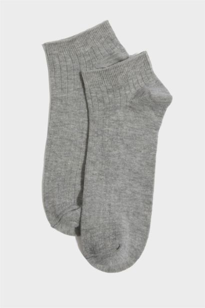 Erkek 5'li Pamuklu Patik Çorap