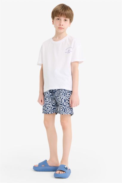Boy Regular Fit Swim Shorts