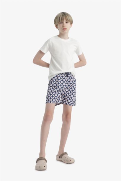 Плавки для мальчиков с принтом