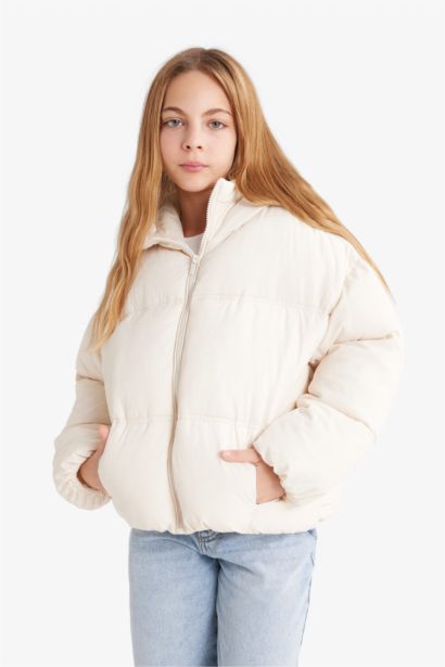 Girl Hooded Puffer Jacket