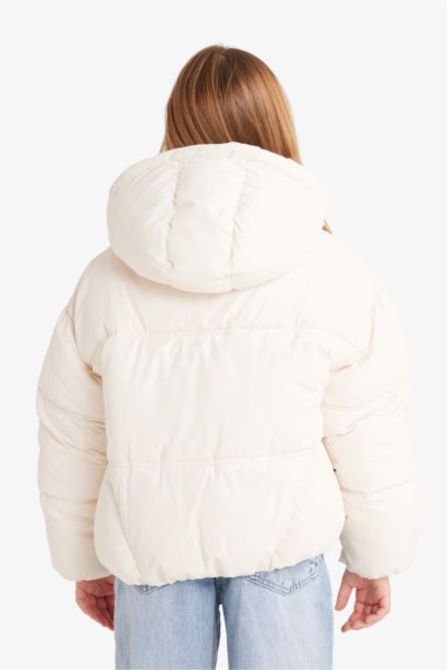 Girl Hooded Puffer Jacket