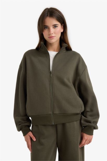 Свободный кардиган с полуводолазкой